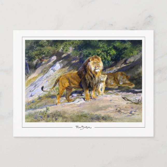 Rosa Bonheur #111 - Fine Art Postcard (Front)