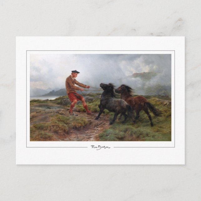 Rosa Bonheur #25 - Fine Art Postcard (Front)