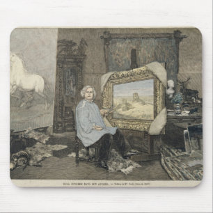 Rosa Bonheur in her studio Mouse Pad