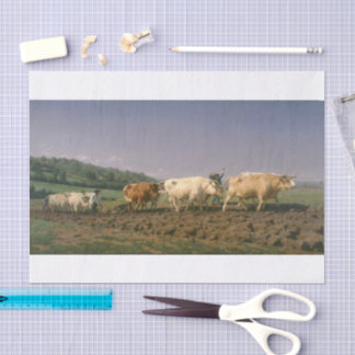 Rosa Bonheur | Ploughing in Nevers Tissue Paper