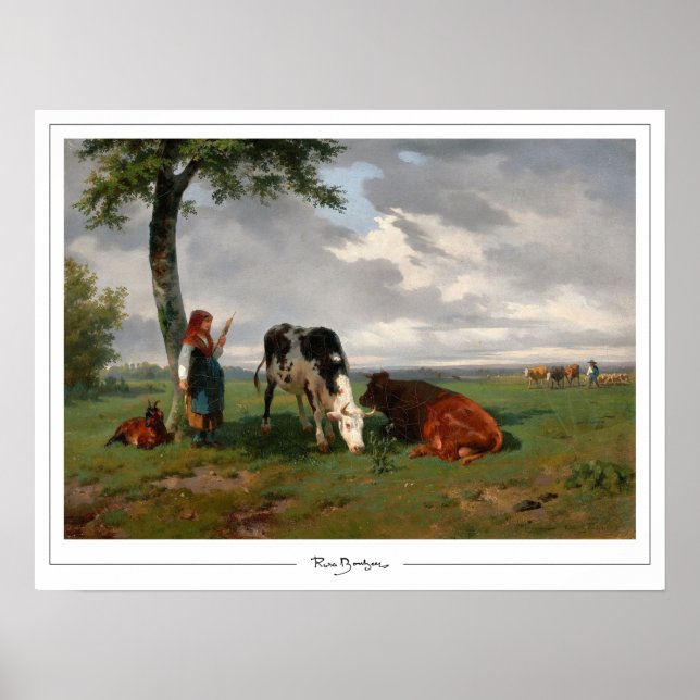 Rosa Bonheur Zedign Art Poster #166 (Front)