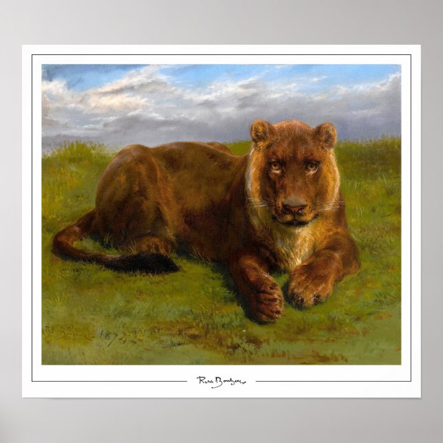 Rosa Bonheur Zedign Art Poster #17 (Front)