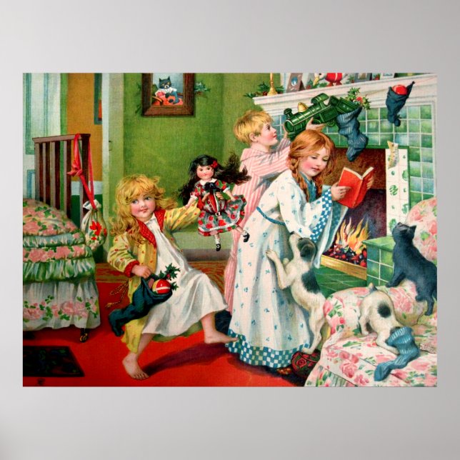 Rosa C. Petherick: Christmas Shopping Poster (Front)