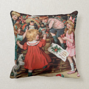 Rosa C. Petherick: The Christmas Basket Cushion