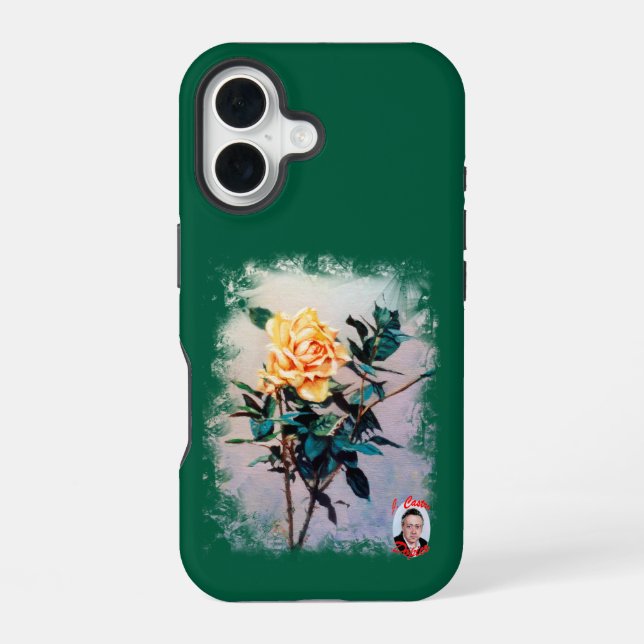 Rosa iPhone 16 Case (Back)