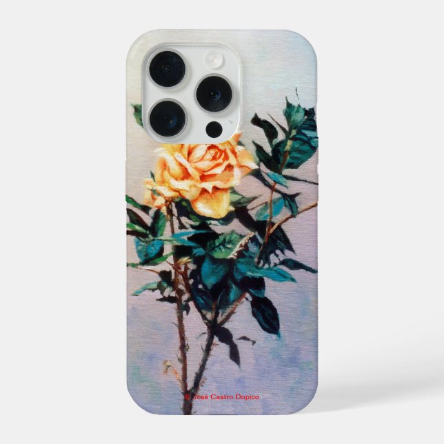 Rosa iPhone Case (Back)