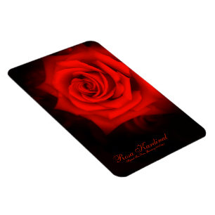 Rosa Kardinal [Flex Photo Magnet] Magnet