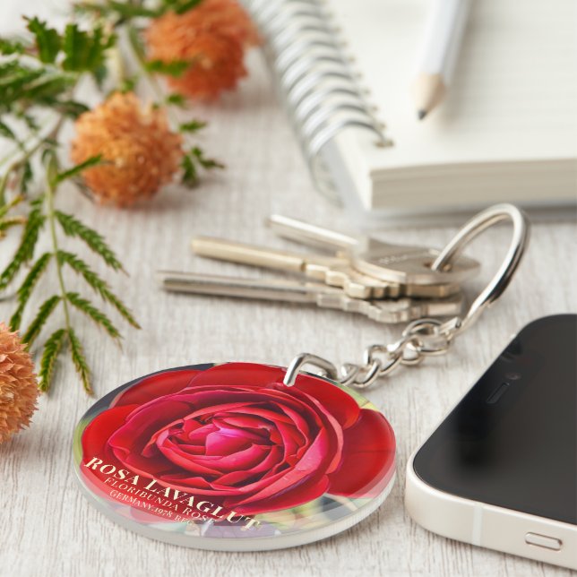 Rosa Lavaglut [Acrylic Keychain] Key Ring (Front Right)