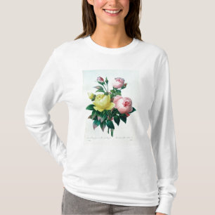 Rosa Lutea and Rosa Indica T-Shirt