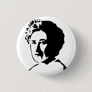 ROSA LUXEMBURG 3 CM ROUND BADGE