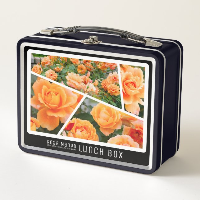 Rosa Manyo Metal Lunch Box (Front)