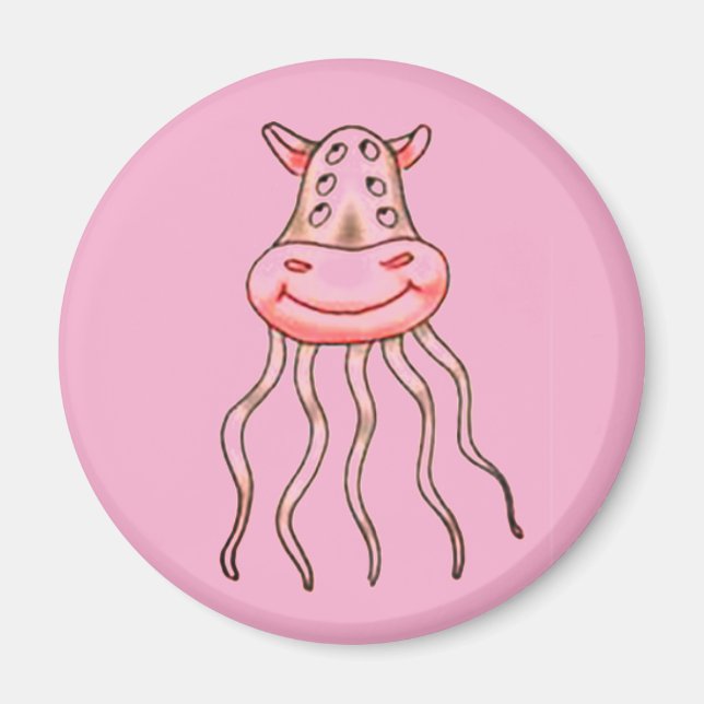 Rosa Monster Magnet (Front)