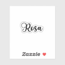 Rosa Name - Handwritten Calligraphy