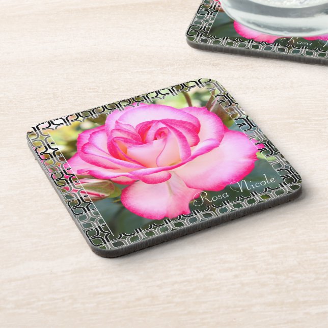 Rosa Nicole [Hard Plastic Coaster Set] (Left Side)