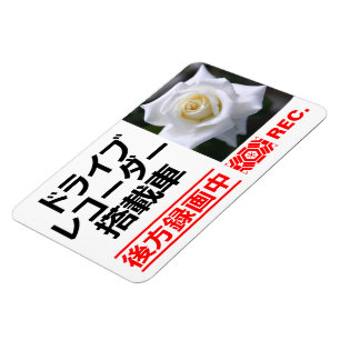 Rosa Pascali:Warning Magnet Plate(For Japanese)