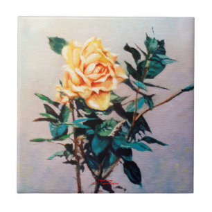 Rosa/Rose Ceramic Tile