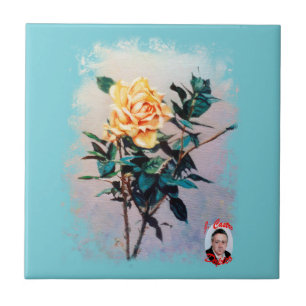 Rosa/Rose Ceramic Tile