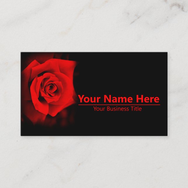 Rosa‘Rose Osaka’:Business Card (Front)