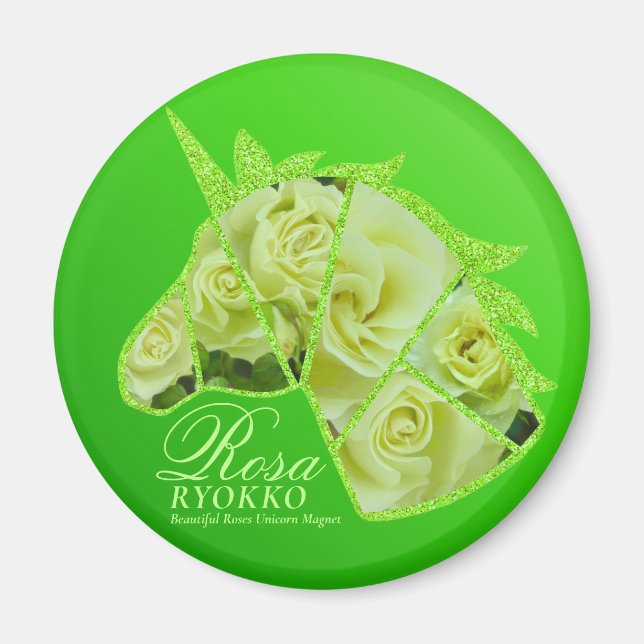 Rosa Ryokko Magnet (Front)