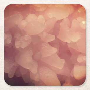 Rosa Steine Square Paper Coaster
