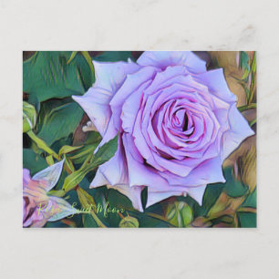 Rosa Sweet Moon [Postcard] Postcard