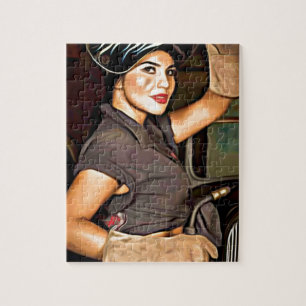 Rosa-the-welder Jigsaw Puzzle