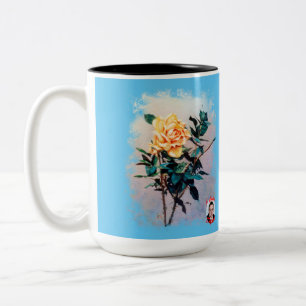Rosa Two-Tone Coffee Mug