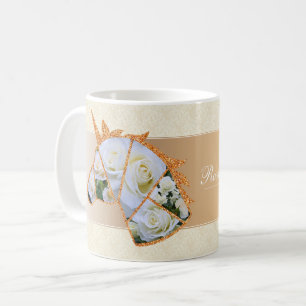 Rosa White Arrow Coffee Mug