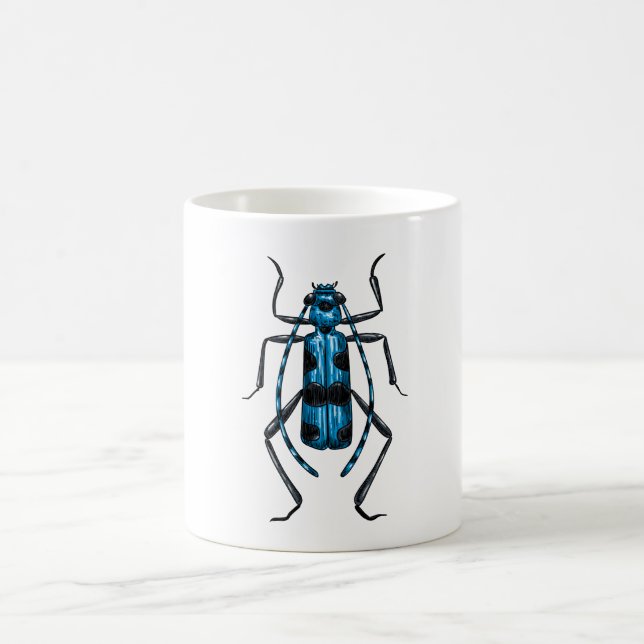 Rosalia Alpina beetle Coffee Mug (Center)