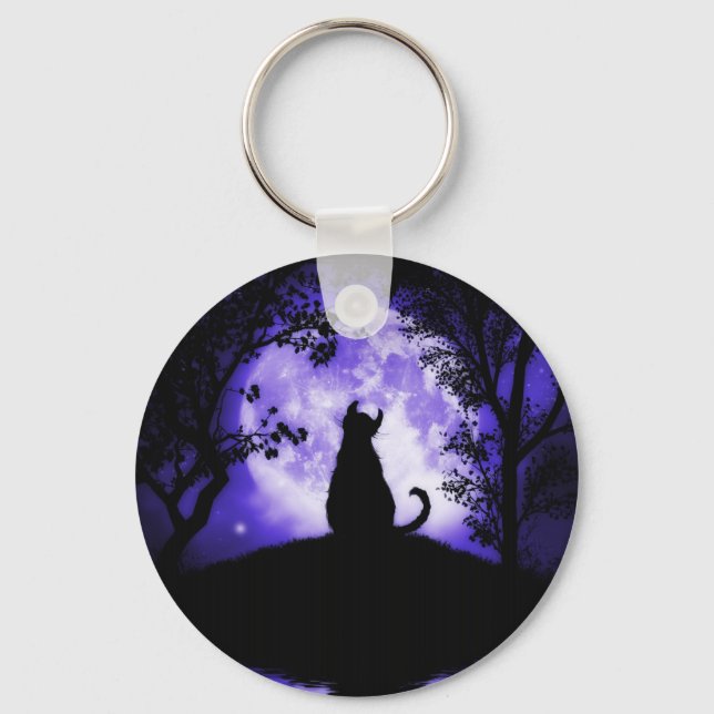 Rosalie's Moon Keychain (Front)