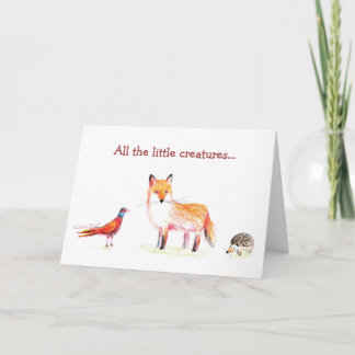 Rosalinde Bonnet Birthday Card