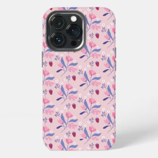 Rosalinde Strawberry Flower iPhone 13 Pro Case