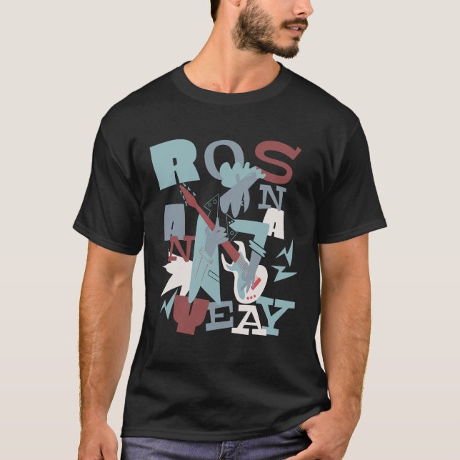 Rosanna Toto Black T-Shirt (Front)