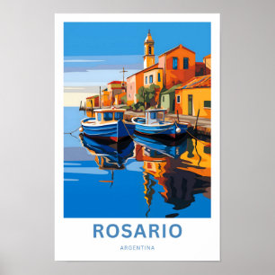 Rosario Argentina Travel Print