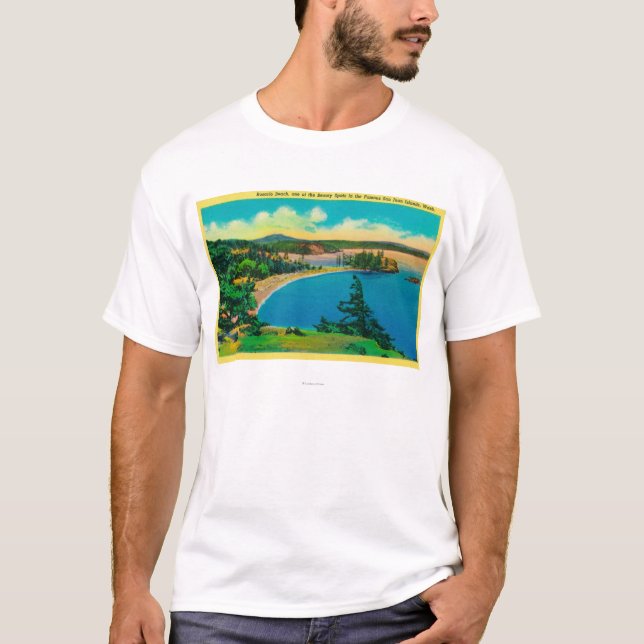 Rosario Beach in San Juan Islands, Washington T-Shirt (Front)