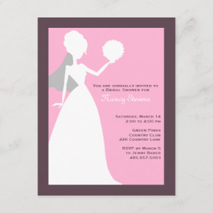 Rosario {pink} Bridal Shower Invitations