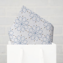 Rosary Blooming Blue Flower