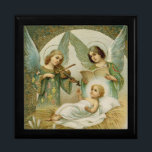 Rosary Box: Gloria Gift Box<br><div class="desc">A Christmas keepsake box</div>