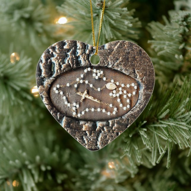 Rosary Ceramic Tree Decoration (Tree)