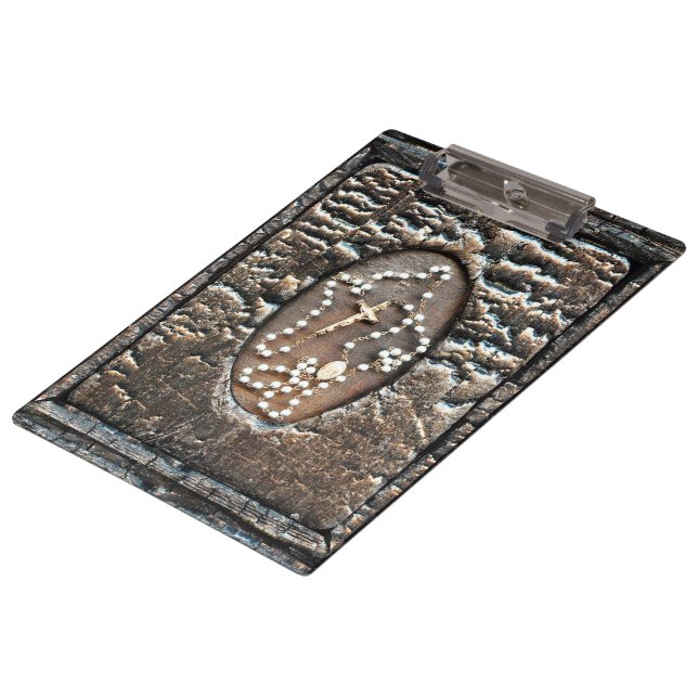 Rosary Clipboard (Angled)