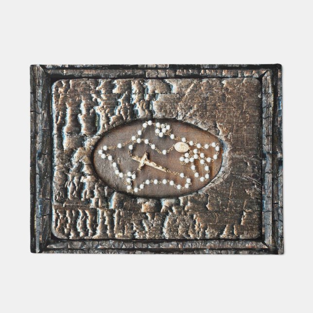 Rosary Doormat (Front)