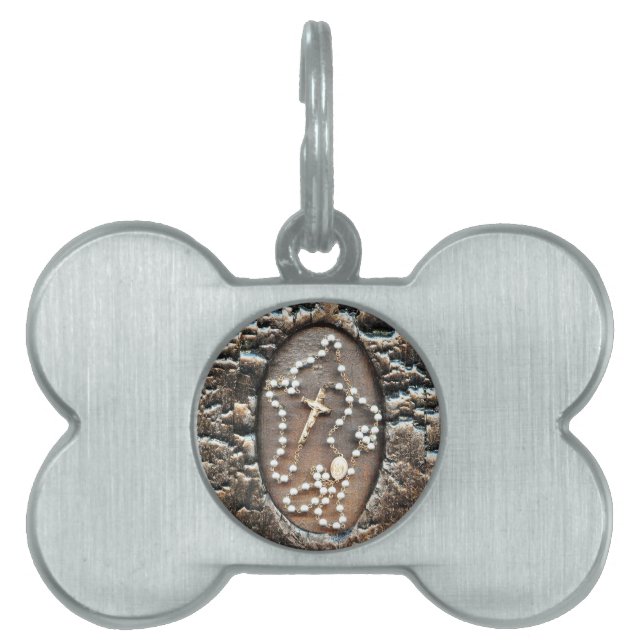 Rosary Pet Name Tag (Front)