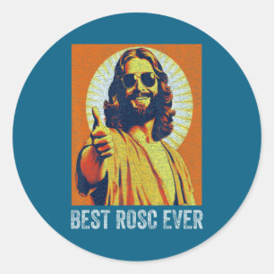 Rosc Ever Easter Nurse Doctor Surgeon Classic Round Sticker