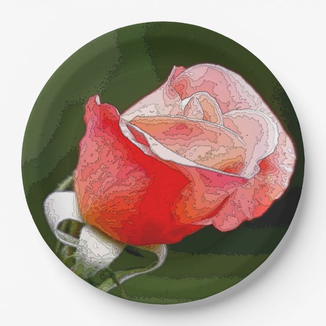 Rose20151202 Paper Plate (Front)