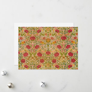 Rose, 1883 by William Morris Holiday Card