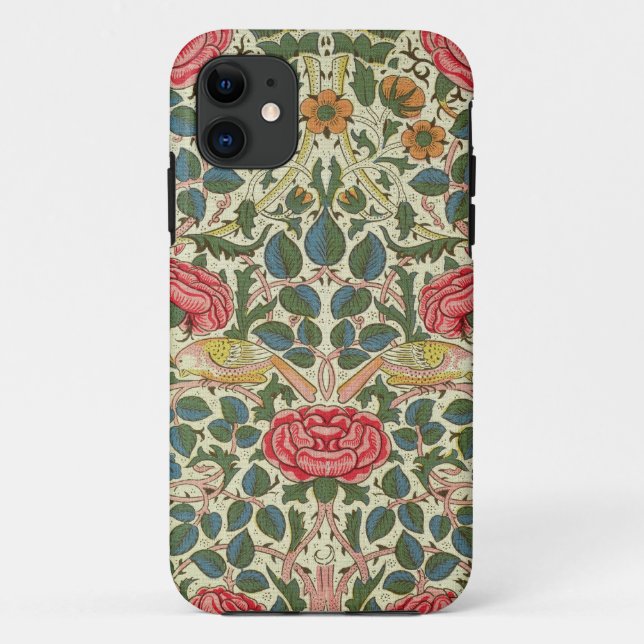 'Rose', 1883 (printed cotton) Case-Mate iPhone Case (Back)