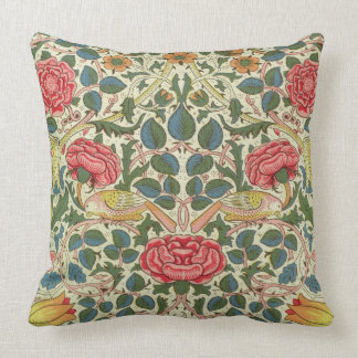 'Rose', 1883 (printed cotton) Cushion