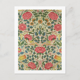 'Rose', 1883 (printed cotton) Postcard