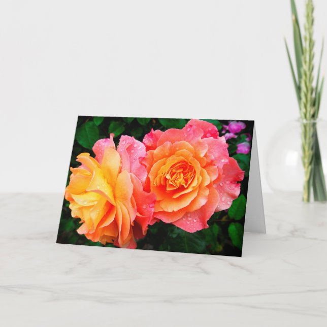 Rose 1 Blank Note Card (Front)