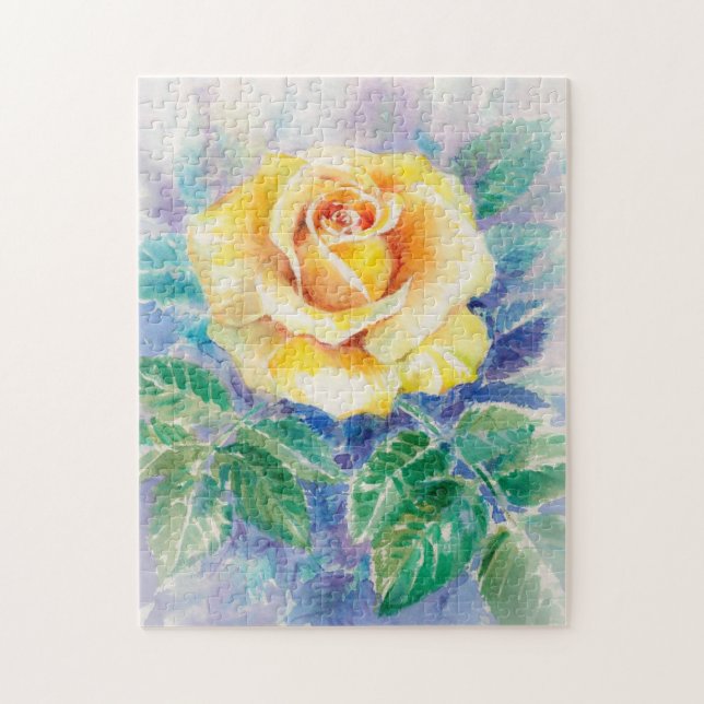 Rose 2 jigsaw puzzle (Vertical)
